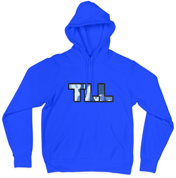 Camo Logo Hoodie - Blue Camo