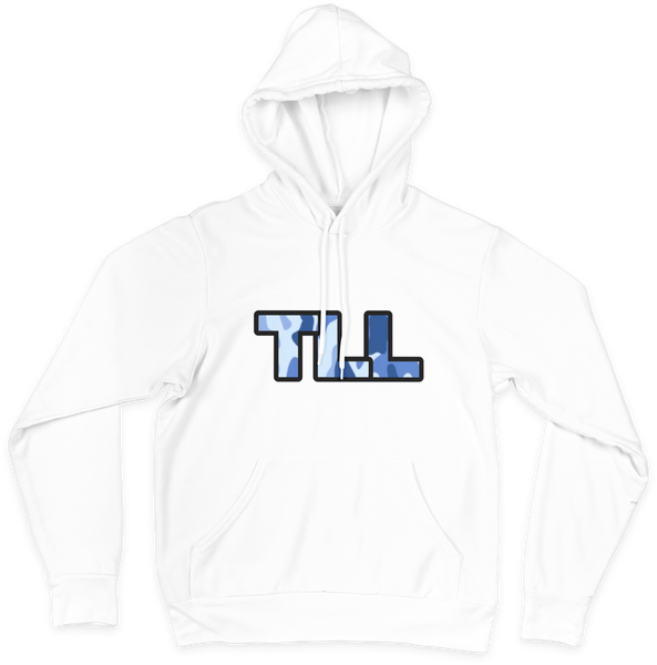 Camo Logo Hoodie - Blue Camo