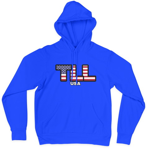 USA Logo Hoodie - Patriot Blue