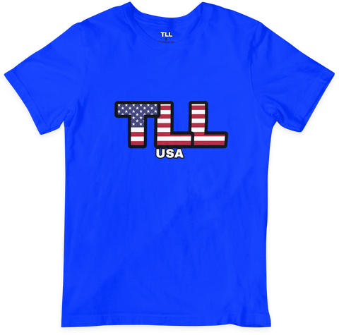 USA T-Shirt - Patriot Blue