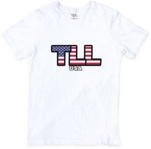 USA T-Shirt - Patriot White