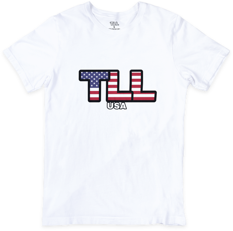 USA T-Shirt - Patriot White