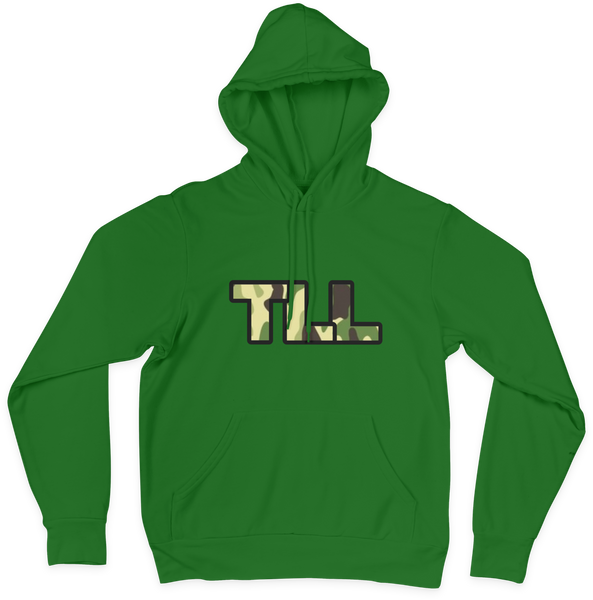 Camo Logo Hoodie - Green Camo