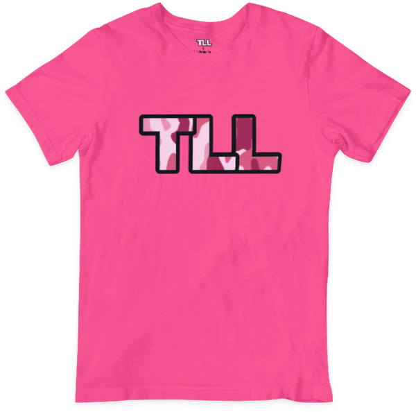 Camo Logo T-Shirt - Pink Camo